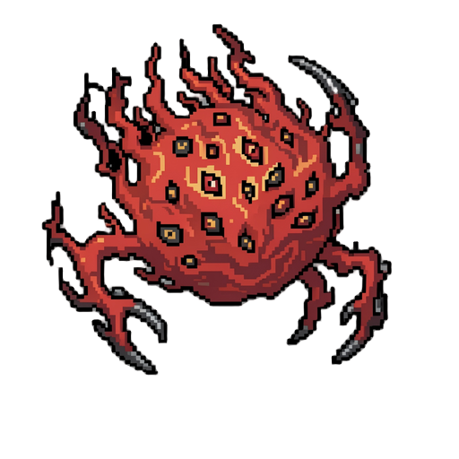 pixel art mostro 