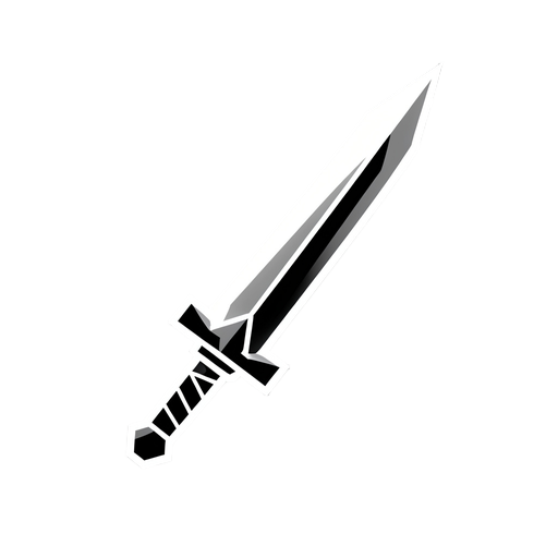 claymore sword, icon