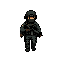 preciso que esse personagem tenha animação andando pra direita, esquerda, pra cima, pra baixo, parado virado pra cada posição. ele e personagem militar de um jogo 2d