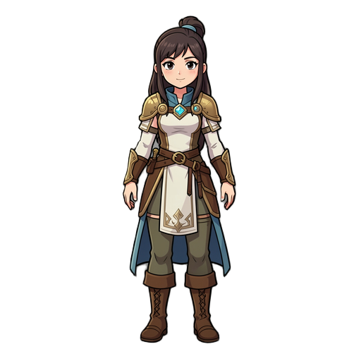 uma garota healer 