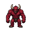 quero um sprite de um monstro forte