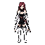 2d pixel style character sprite