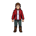 2d 40 degree top down character sprite