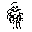 crie uma caveira com armadura estilo pixel art 2d