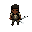 faça uma pixel art 32x32 estilo moonlighter de um rapaz de pele escura com roupas maltrapilhas top-down, faça também movimentos dele andando rolando e atacando com espada(não desenhe a espada, farei ela depois separadamente)