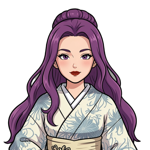geisha de kimono vilã
