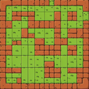tile map de grama ,tijolos de pedra e a junção dos dois quero que cada bloco do tile map seja 32x32