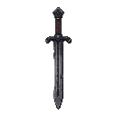 vertical sword medieval dark fantasy semi-realistic