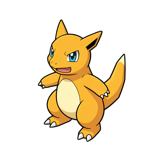 agumon, digimon world 3. perspectiva isométrica 2d.