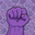 purple fist