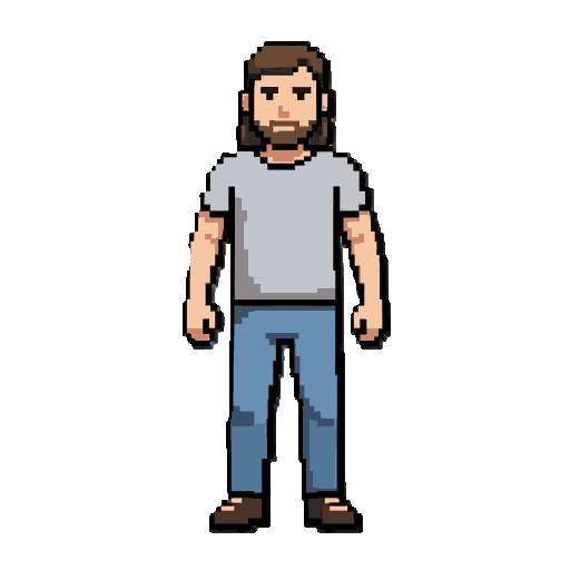 i want you to create an animation of the character walking, running, punching, and kicking.