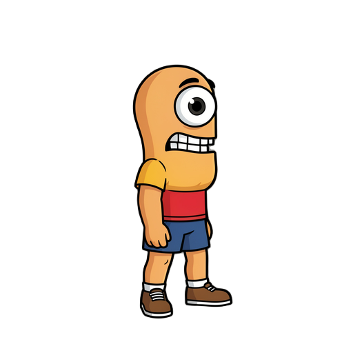 Quero que você faça para mim um de um videogame com braço e perna olho e boca