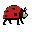 giant ladybug that looks like its from terraria mod