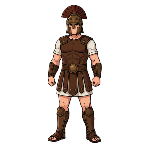 create a highly detailed, full-body character concept image for an epic ancient greek action game.  the character should be an elite greek warrior inspired by achilles from the movie *troy*. he must wear a bronze achilles-style helmet closely inspired by 