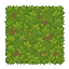 top-down pixel art grass tile, seamless, 64x64, natural green grass, earthy palette, clean unity tilemap asset, no objects, no shadows, no perspective.