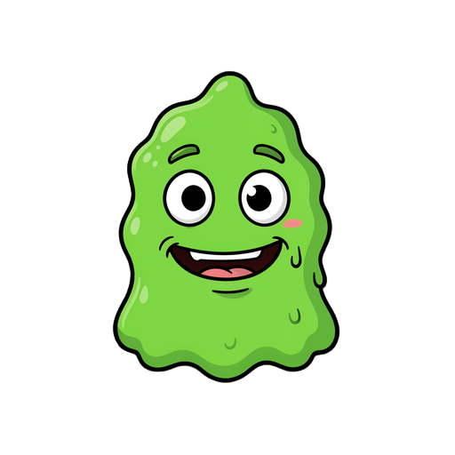 slime com rosto