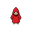 red reaper without a lot of details just simple with small body and face