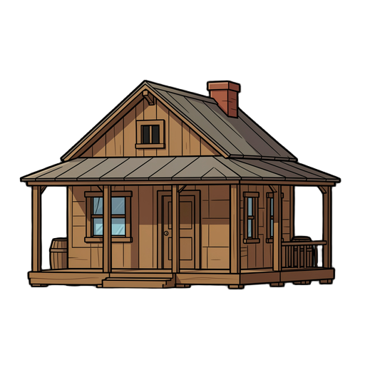 vou te dar uma imagem base ai vc vai fazer uma casa estilo faroeste so q com as msm medidas de altura e largura dessa imagem base