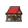 uma casa casa estilo medieval 2d para ser usada em um jogo
