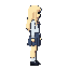 a young long blonde hair school girl