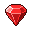 diamante vermelho