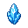 cristal azul