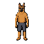 a german shepherd in different animation spritesheets