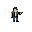 character shooter whit a gun on his hand 