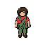 faça eva,  no jardim do edén,com folhas como se fosse roupas, faça ele casual e estilo stardew valley mas sem linhas de contorno preto