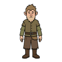 леший в стиле don't starve