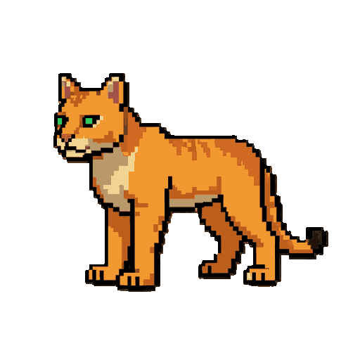 monstro elemental de 4 patas parecido com felino