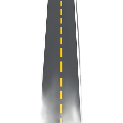 a street road for a 2d endless runner car game background, the image should be of a road from the up view on  0 degrees 