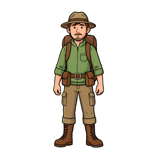 default human adventurer