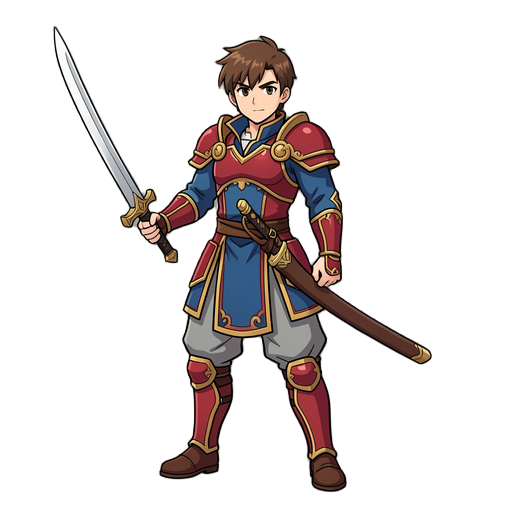 anime fantasy swordsman