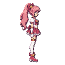 standing magical girl