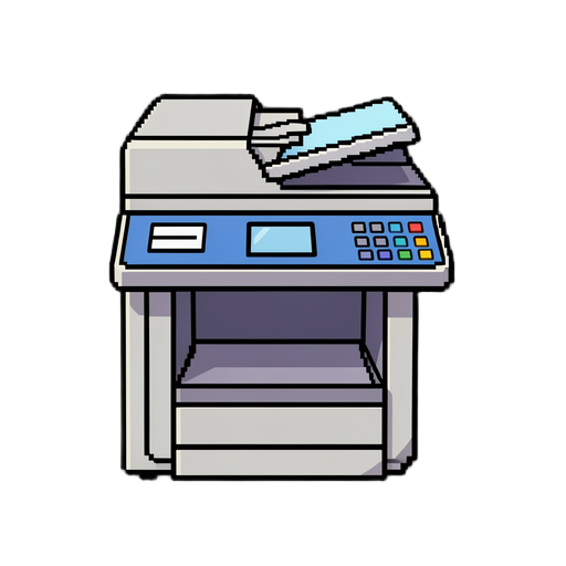 2D pixel of a photocopier