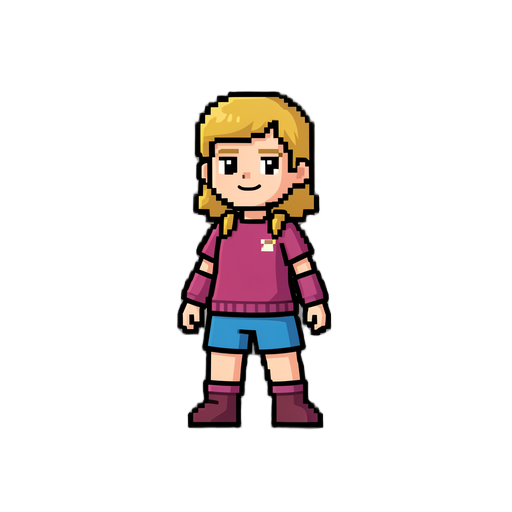 m gia em sprites pixel