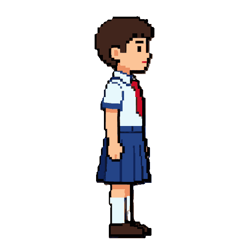 menino de farda escola publica