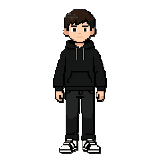 menino 15 anos,branco , moletom preto , calça preta, sapato branco com 2 lista pretas nas laterais, 