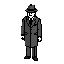 um detetive noir dos anos 1930