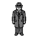 um detetive noir dos anos 1930
