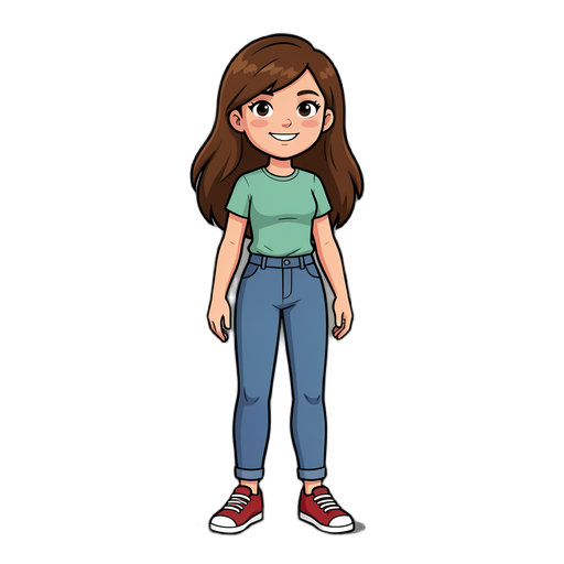 Helena, adulta jovem, simpática, determinada, independente, possui rotina, sonhos, família/amigos, atividades importantes, receios, humor, identidade
