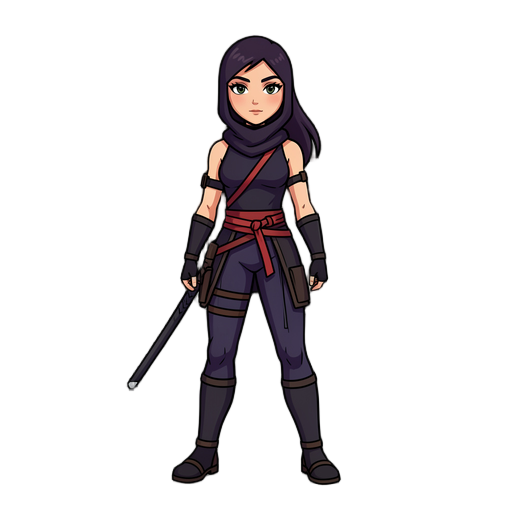 sexy ninja girl