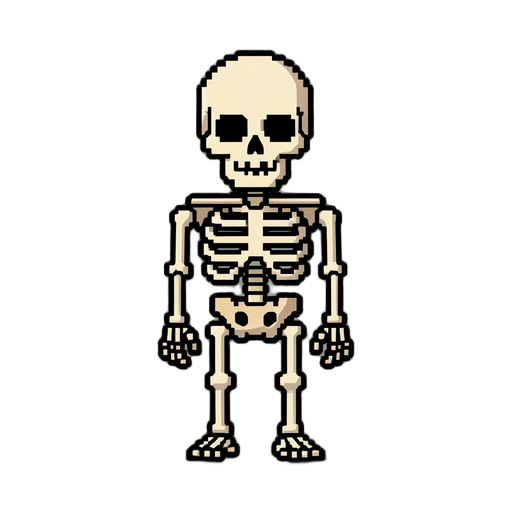 of a skeleton pixel
