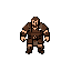 a barbarian wearing leather armor