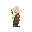an elderly retired former hero who now owns a tavern