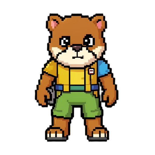 urs o pixel art