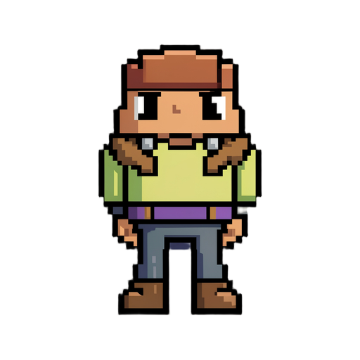 generate a guide style 2d pixelart.