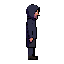 gloomy male with a hood