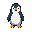 um pinguin cavaleiro 